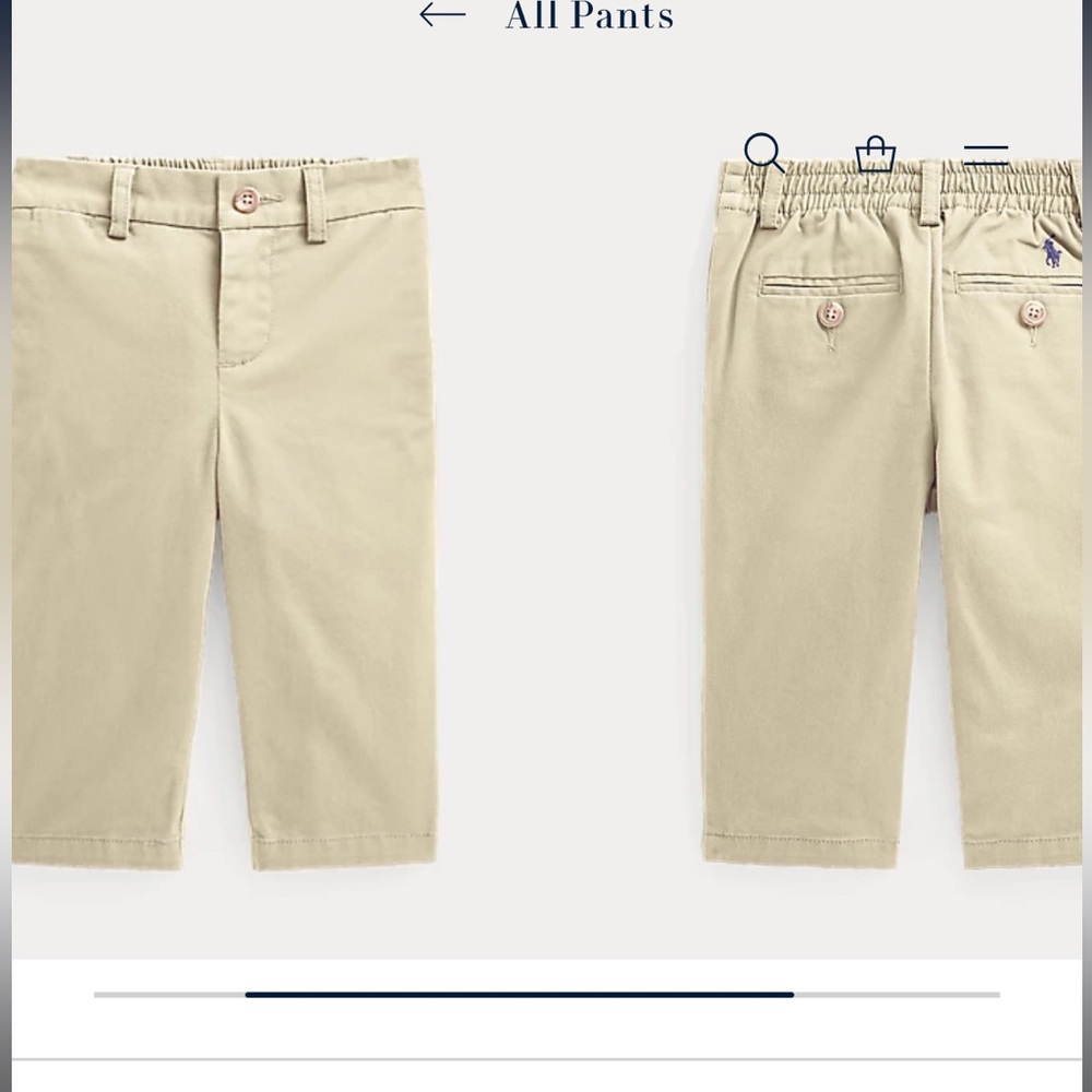 NWT Ralph Lauren Cotton Chino Pants